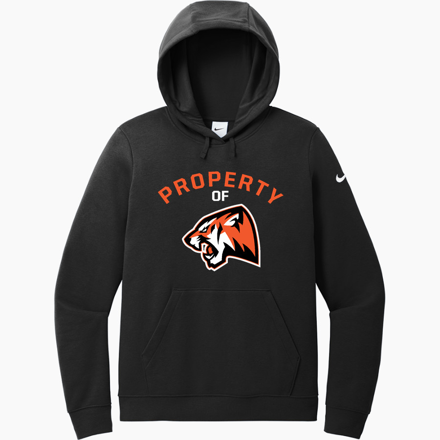 GRANITE FALLS HIGH SCHOOL TIGERS <span class="pdp-name-mascot">GRANITE FALLS TIGERS</span> Nike Women's Club Fleece Sleeve Swoosh Pullover Hoodie