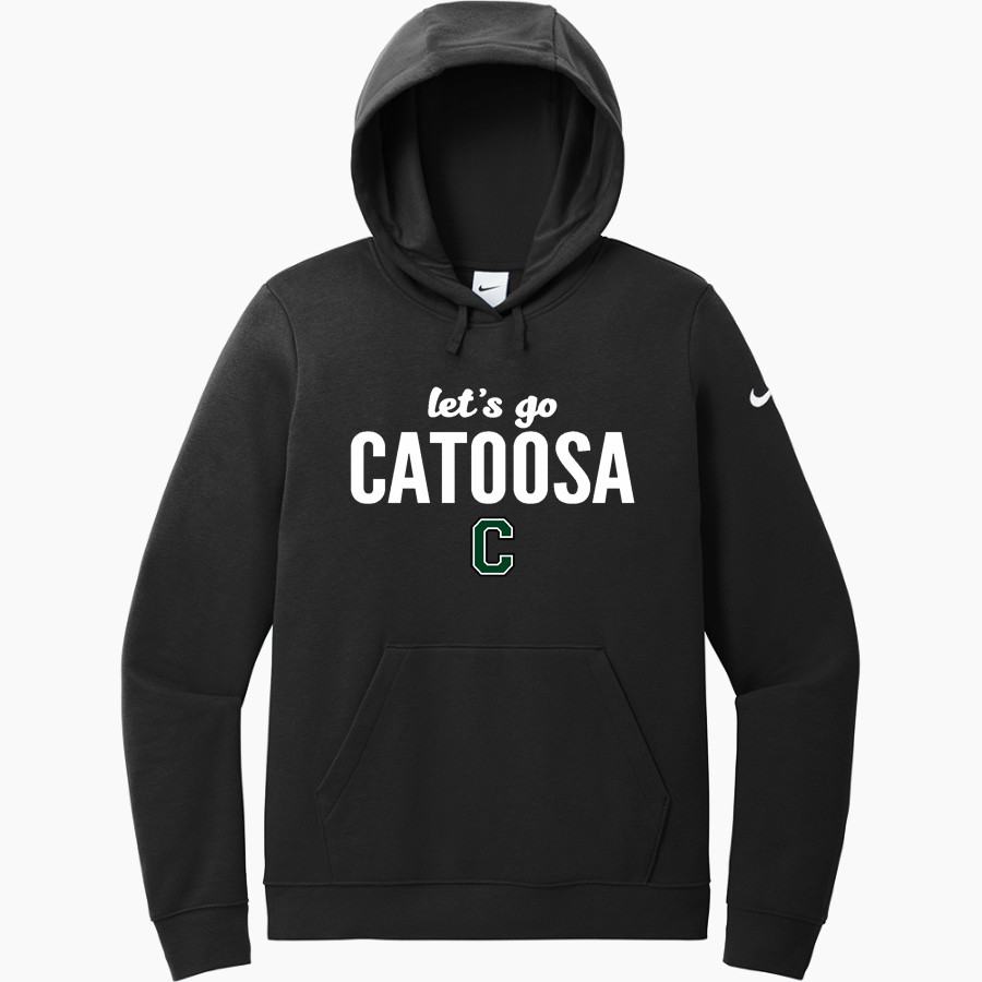 CATOOSA HIGH SCHOOL INDIANS <span class="pdp-name-mascot">CATOOSA INDIANS</span> Nike Women's Club Fleece Sleeve Swoosh Pullover Hoodie