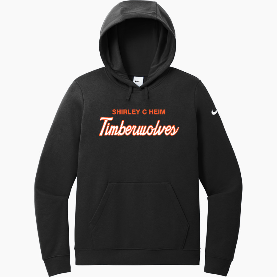 Shirley C Heim Timberwolves <span class="pdp-name-mascot">Shirley C Heim Timberwolves</span> Nike Women's Club Fleece Sleeve Swoosh Pullover Hoodie
