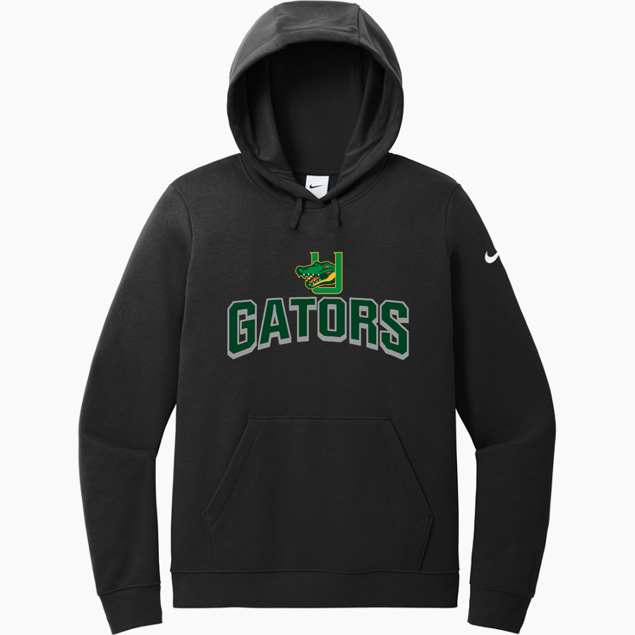 Unquowa Gators Nike Women's Club Fleece Sleeve Swoosh Pullover Hoodie