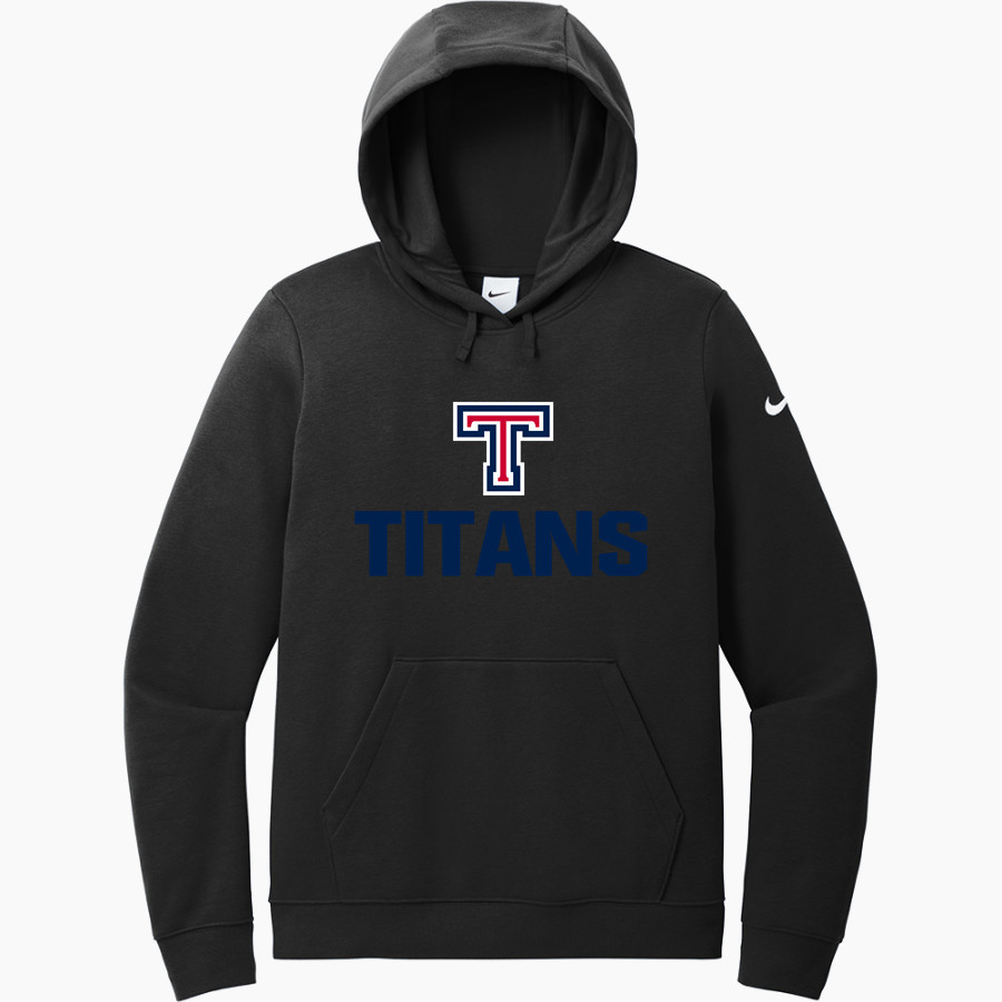 Tesoro Titans <span class="pdp-name-mascot">Tesoro Titans</span> Nike Women's Club Fleece Sleeve Swoosh Pullover Hoodie