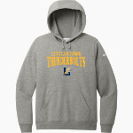 LITTLESTOWN HIGH SCHOOL THUNDERBOLTS <span class="pdp-name-mascot">LITTLESTOWN THUNDERBOLTS</span> Nike Women's Club Fleece Sleeve Swoosh Pullover Hoodie Front Thumbnail