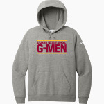 Graham G-men <span class="pdp-name-mascot">Graham G-men</span> Nike Women's Club Fleece Sleeve Swoosh Pullover Hoodie Front Thumbnail