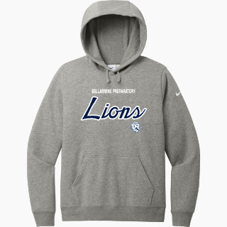 Nike Women's Club Fleece Sleeve Swoosh Pullover Hoodie