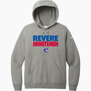 Nike Women's Club Fleece Sleeve Swoosh Pullover Hoodie