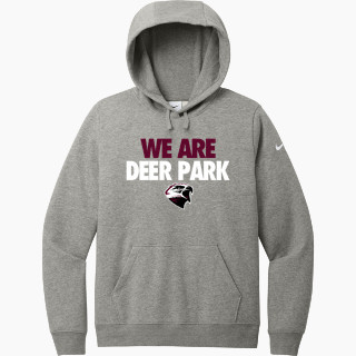 Nike Women's Club Fleece Sleeve Swoosh Pullover Hoodie