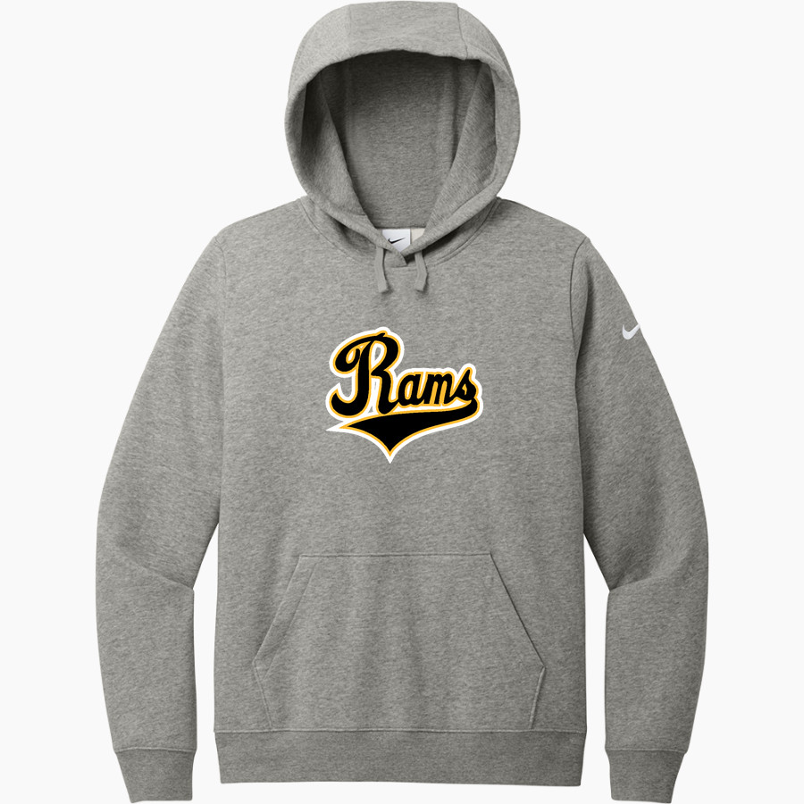 Worth Rams Nike Women's Club Fleece Sleeve Swoosh Pullover Hoodie