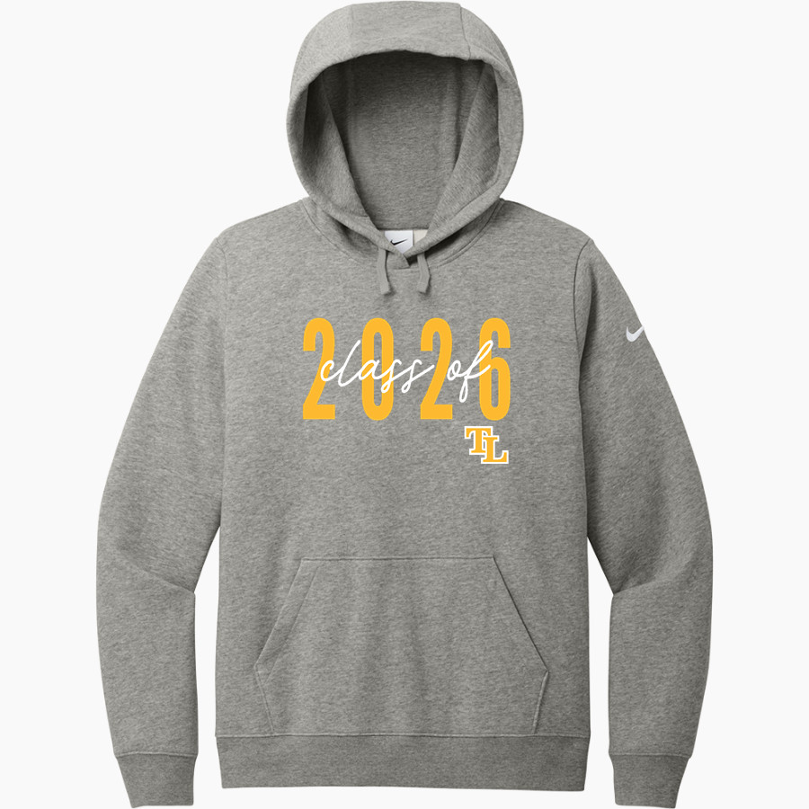 Terra Linda Trojans Nike Women's Club Fleece Sleeve Swoosh Pullover Hoodie