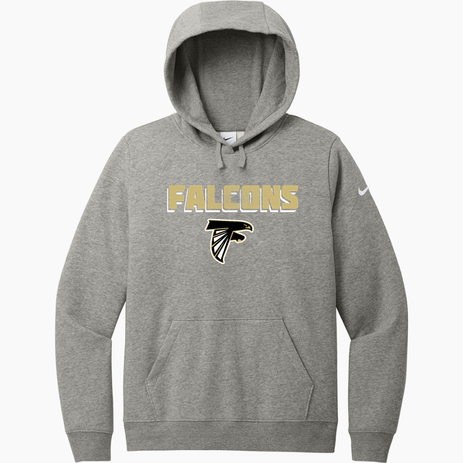 Northview Falcons <span class="pdp-name-mascot">Northview Middle School Falcons</span> Nike Women's Club Fleece Sleeve Swoosh Pullover Hoodie