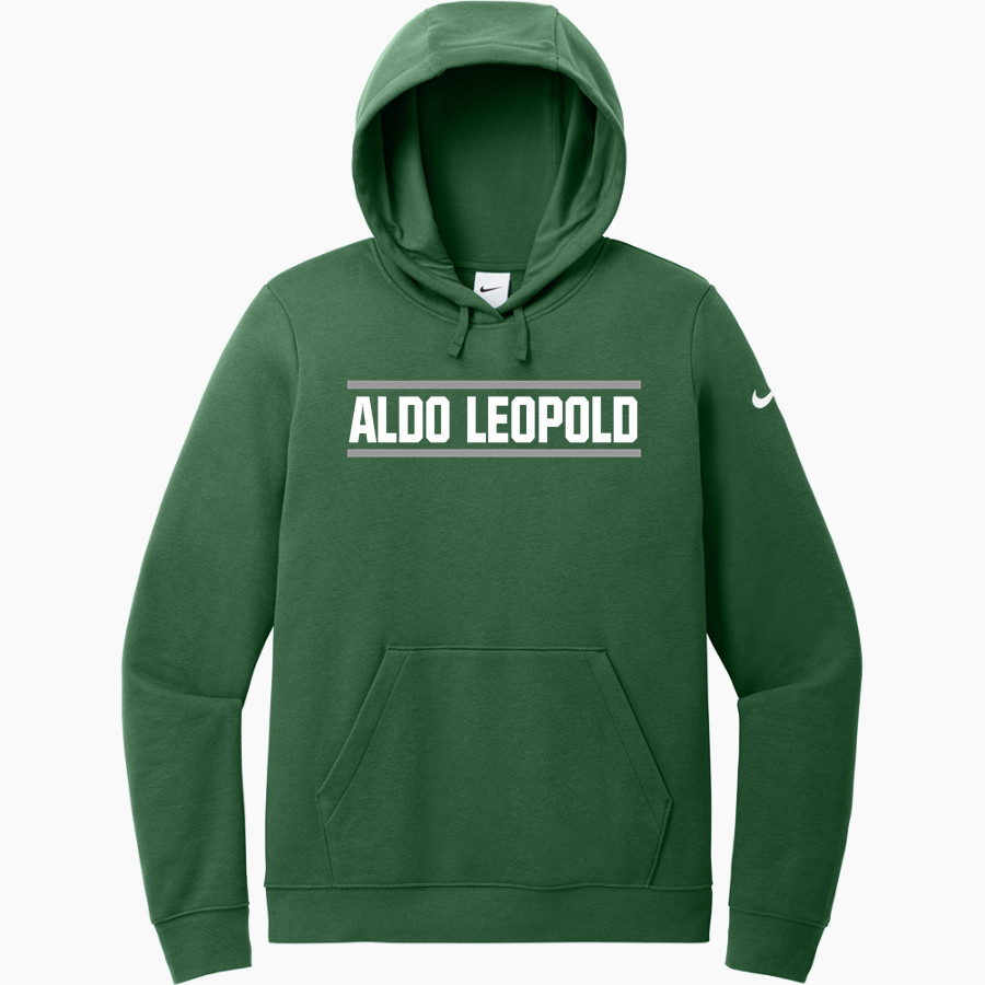 Aldo Leopold Aldo Leopold Nike Women's Club Fleece Sleeve Swoosh Pullover Hoodie