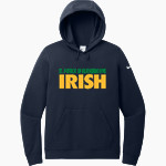 St. Patrick of Heatherdowns Irish <span class="pdp-name-mascot">St. Patrick of Heatherdowns Irish</span> Nike Women's Club Fleece Sleeve Swoosh Pullover Hoodie Front Thumbnail
