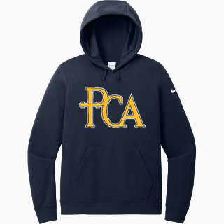 Nike Women's Club Fleece Sleeve Swoosh Pullover Hoodie