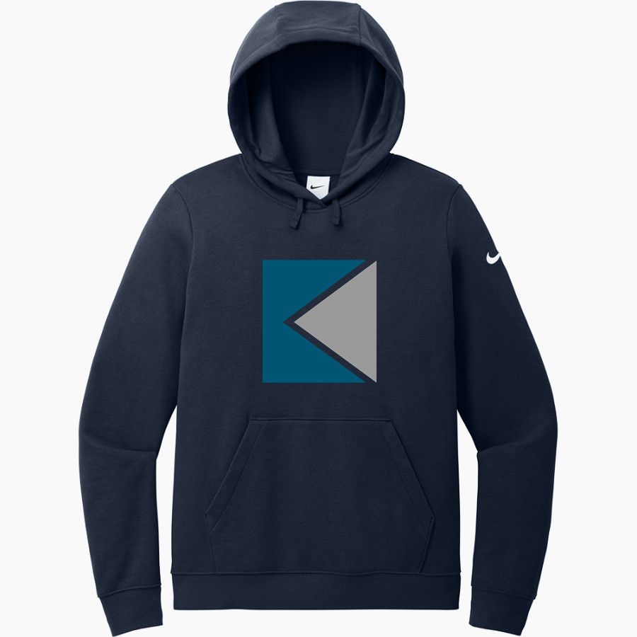 KENNY PIPE & SUPPLY Nike Women's Club Fleece Sleeve Swoosh Pullover Hoodie