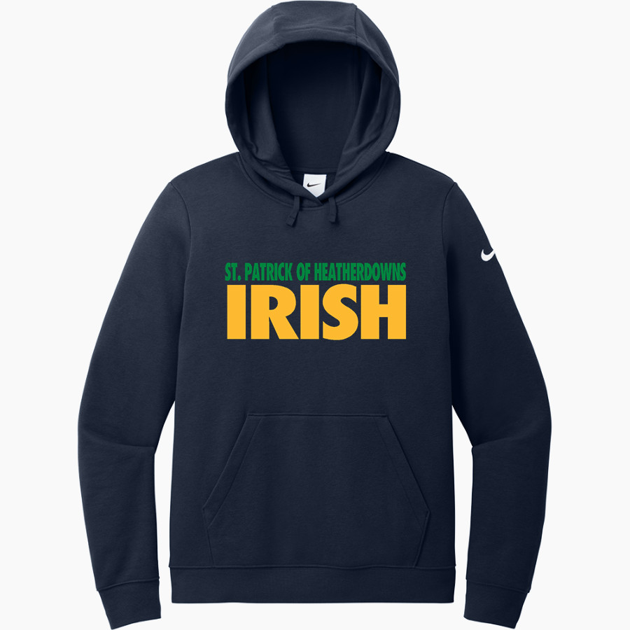 St. Patrick of Heatherdowns Irish <span class="pdp-name-mascot">St. Patrick of Heatherdowns Irish</span> Nike Women's Club Fleece Sleeve Swoosh Pullover Hoodie