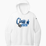 Lomega Raiders <span class="pdp-name-mascot">Lomega Raiders</span> Nike Women's Club Fleece Sleeve Swoosh Pullover Hoodie Front Thumbnail