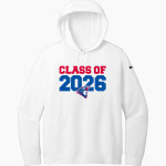 REVERE MINUTEMEN ONLINE STORE Nike Women's Club Fleece Sleeve Swoosh Pullover Hoodie Front Thumbnail