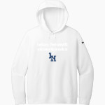 Lake Howell Silverhawks <span class="pdp-name-mascot">Lake Howell Hawks</span> Nike Women's Club Fleece Sleeve Swoosh Pullover Hoodie Front Thumbnail