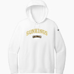 Yakima Sunkings Sunkings <span class="pdp-name-mascot">Yakima Sunkings</span> Nike Women's Club Fleece Sleeve Swoosh Pullover Hoodie Front Thumbnail