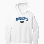 Cedar Bluffs Wildcats <span class="pdp-name-mascot">Cedar Bluffs Wildcats</span> Nike Women's Club Fleece Sleeve Swoosh Pullover Hoodie Front Thumbnail