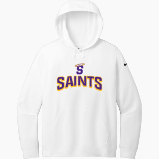 Nike Women's Club Fleece Sleeve Swoosh Pullover Hoodie