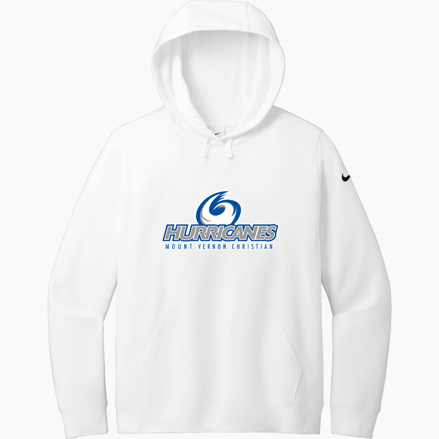 MOUNT VERNON CHRISTIAN HURRICANES <span class="pdp-name-mascot">MOUNT VERNON CHRISTIAN HURRICANES</span> Nike Women's Club Fleece Sleeve Swoosh Pullover Hoodie