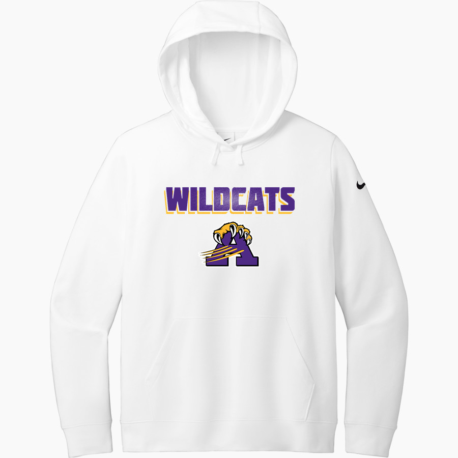 ALTHA HIGH SCHOOL WILDCATS <span class="pdp-name-mascot">ALTHA WILDCATS</span> Nike Women's Club Fleece Sleeve Swoosh Pullover Hoodie