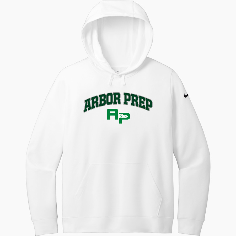 Arbor Prep High School GATORS <span class="pdp-name-mascot">Arbor Prep GATORS</span> Nike Women's Club Fleece Sleeve Swoosh Pullover Hoodie