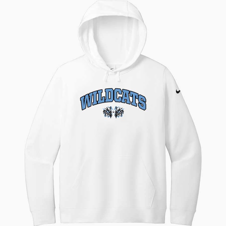 Cedar Bluffs Wildcats <span class="pdp-name-mascot">Cedar Bluffs Wildcats</span> Nike Women's Club Fleece Sleeve Swoosh Pullover Hoodie