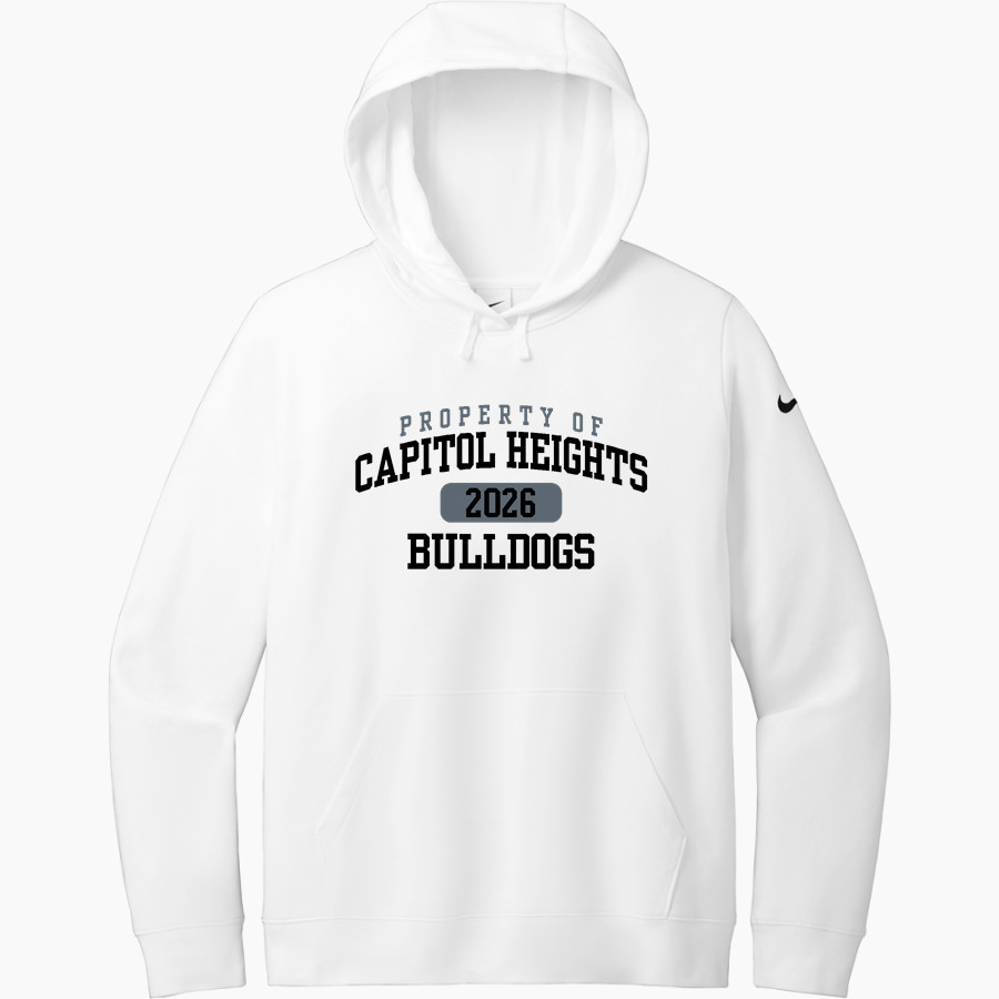 Capitol Heights Bulldogs <span class="pdp-name-mascot">Capitol Heights Bulldogs</span> Nike Women's Club Fleece Sleeve Swoosh Pullover Hoodie