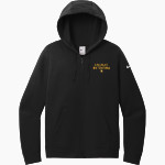 Everest Academy <span class="pdp-name-mascot">Everest Mountaineers</span> Nike Women's Club Fleece Sleeve Swoosh Full-Zip Hoodie Front Thumbnail