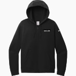 Illinois Game Time Basketball Nike Women's Club Fleece Sleeve Swoosh Full-Zip Hoodie Front Thumbnail