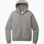 The Dance Company The Dance Company <span class="pdp-name-mascot">The Dance Company</span> Nike Women's Club Fleece Sleeve Swoosh Full-Zip Hoodie Front Thumbnail