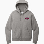 Paideia High Bears <span class="pdp-name-mascot">Paideia High School Bears</span> Nike Women's Club Fleece Sleeve Swoosh Full-Zip Hoodie Front Thumbnail