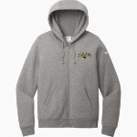 Northview Falcons <span class="pdp-name-mascot">Northview Middle School Falcons</span> Nike Women's Club Fleece Sleeve Swoosh Full-Zip Hoodie Front Thumbnail
