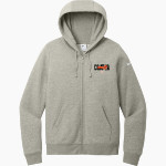 Crater Comets <span class="pdp-name-mascot">Crater Comets</span> Nike Women's Club Fleece Sleeve Swoosh Full-Zip Hoodie Front Thumbnail