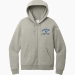 STAUNTON HIGH SCHOOL STORM Nike Women's Club Fleece Sleeve Swoosh Full-Zip Hoodie Front Thumbnail