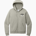 WALTER WELLBORN HIGH SCHOOL PANTHERS <span class="pdp-name-mascot">WALTER H WELLBORN PANTHERS</span> Nike Women's Club Fleece Sleeve Swoosh Full-Zip Hoodie Front Thumbnail