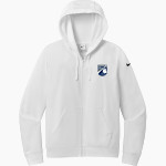 Southern Hills Athletic Conference SHAC <span class="pdp-name-mascot">Southern Hills Athletic Conference</span> Nike Women's Club Fleece Sleeve Swoosh Full-Zip Hoodie Front Thumbnail