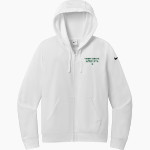 Calvary Christian Spartans <span class="pdp-name-mascot">Calvary Christian Spartans</span> Nike Women's Club Fleece Sleeve Swoosh Full-Zip Hoodie Front Thumbnail