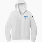 Bartram Trail Bears <span class="pdp-name-mascot">Bartram Trail Bears</span> Nike Women's Club Fleece Sleeve Swoosh Full-Zip Hoodie Front Thumbnail