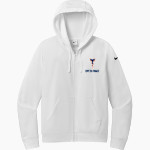 BEREA-MIDPARK HIGH SCHOOL TITANS <span class="pdp-name-mascot">BEREA - MIDPARK TITANS</span> Nike Women's Club Fleece Sleeve Swoosh Full-Zip Hoodie Front Thumbnail