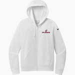 COBDEN HIGH SCHOOL APPLEKNOCKERS <span class="pdp-name-mascot">COBDEN APPLEKNOCKERS</span> Nike Women's Club Fleece Sleeve Swoosh Full-Zip Hoodie Front Thumbnail