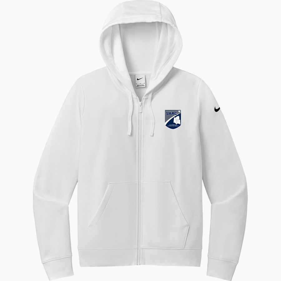Southern Hills Athletic Conference SHAC <span class="pdp-name-mascot">Southern Hills Athletic Conference</span> Nike Women's Club Fleece Sleeve Swoosh Full-Zip Hoodie
