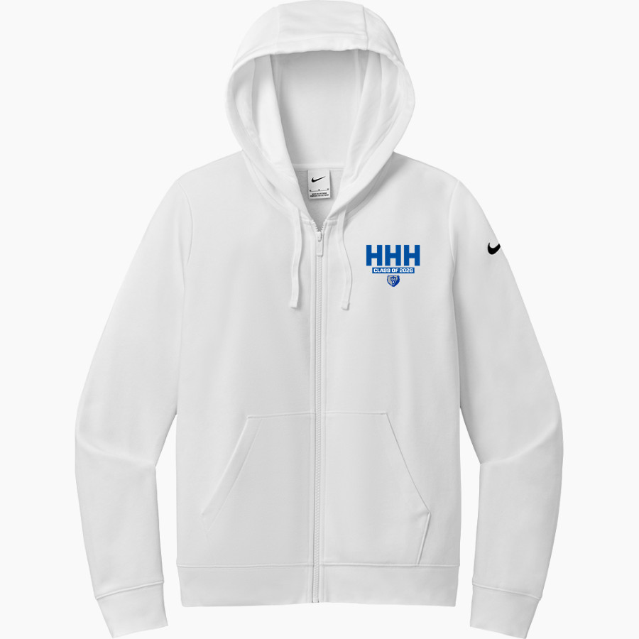 Bartram Trail Bears <span class="pdp-name-mascot">Bartram Trail Bears</span> Nike Women's Club Fleece Sleeve Swoosh Full-Zip Hoodie