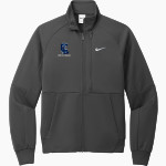 Charlotte Latin Hawks Hawks <span class="pdp-name-mascot">Charlotte Latin Hawks</span> Nike Men's Full-Zip Chest Swoosh Jacket Front Thumbnail