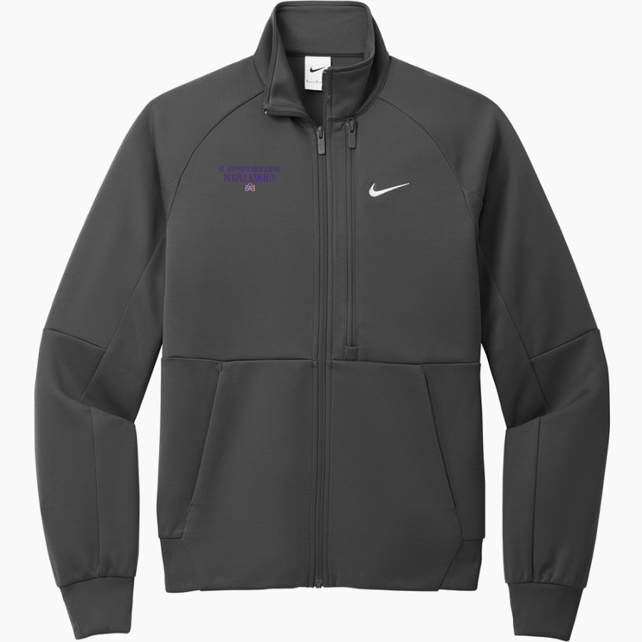 ST. AUGUSTINE HIGH SCHOOL PURPLE KNIGHTS Nike Men's Full-Zip Chest Swoosh Jacket