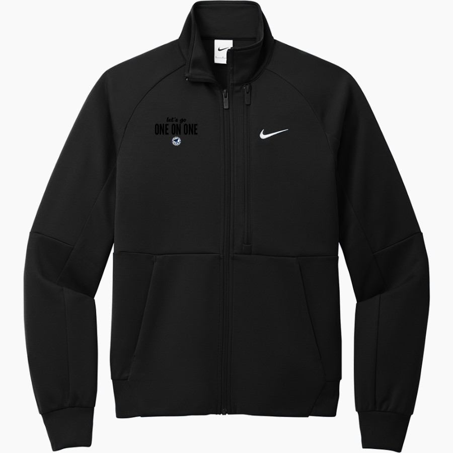 One on One Kicking Camp One on One <span class="pdp-name-mascot">One on One Kicking Camp</span> Nike Men's Full-Zip Chest Swoosh Jacket