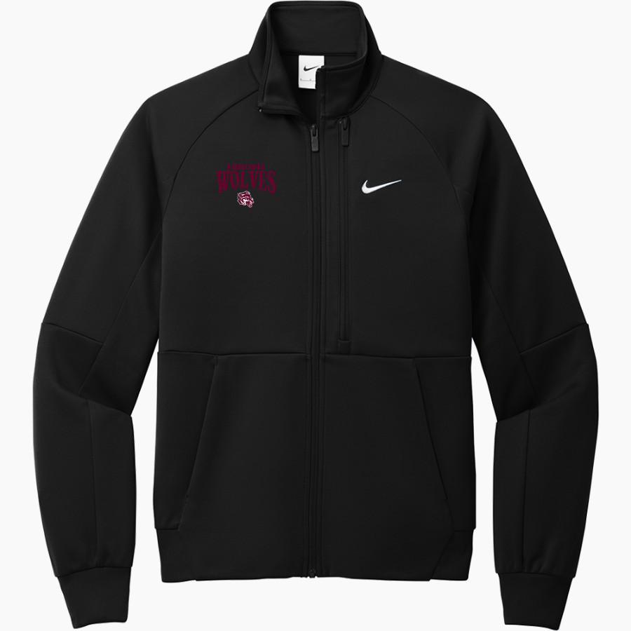 WINNECONNE HIGH SCHOOL WOLVES <span class="pdp-name-mascot">WINNECONNE WOLVES</span> Nike Men's Full-Zip Chest Swoosh Jacket