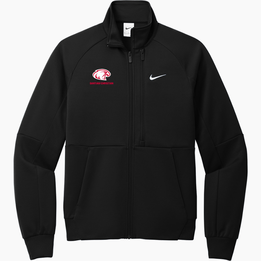 SANTIAM CHRISTIAN HIGH SCHOOL EAGLES <span class="pdp-name-mascot">SANTIAM CHRISTIAN EAGLES</span> Nike Men's Full-Zip Chest Swoosh Jacket