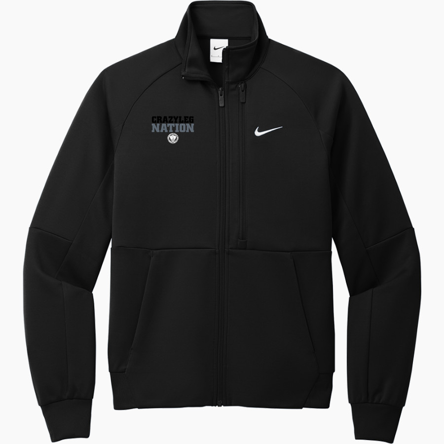 GINN ACADEMY CRAZYLEGS <span class="pdp-name-mascot">GINN CRAZYLEGS</span> Nike Men's Full-Zip Chest Swoosh Jacket